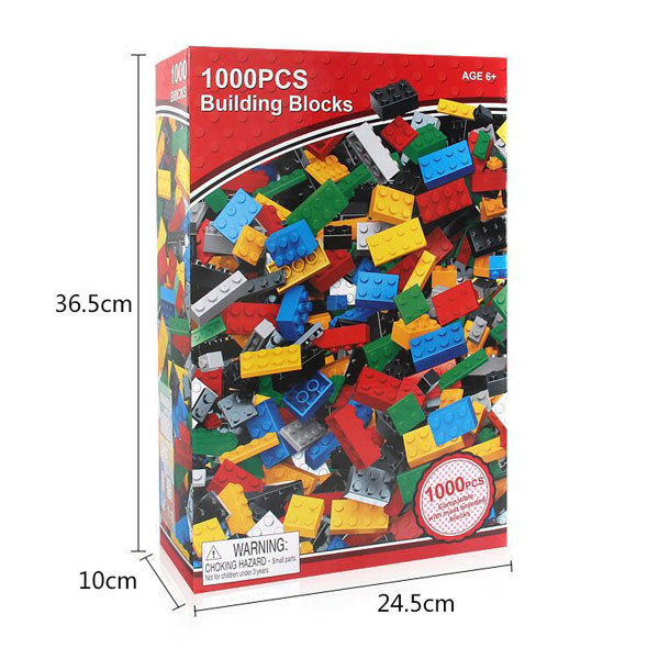 Bộ xếp hình le-go 1000 chi tiết cho bé thoả sức sáng tạo