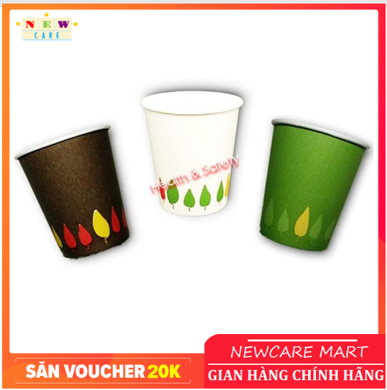 Combo 100 ly giấy Hàn Quốc 5OZ 180ML ( Sẫm màu )