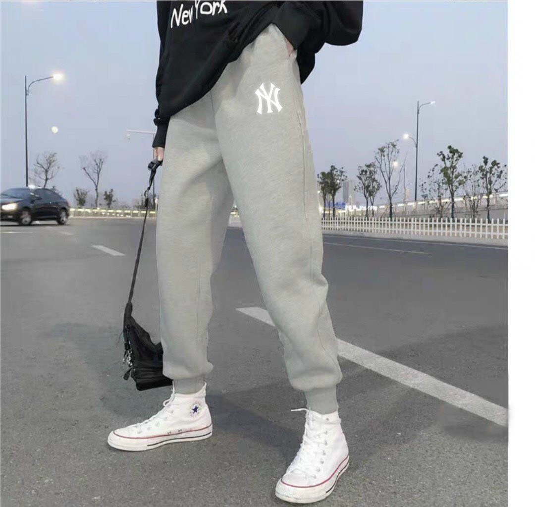 [Mẫu Mới 2022-Freeship] Quần jogger NY phản quang , chất nỉ bông mềm mại , co giãn thoáng mát ĐT