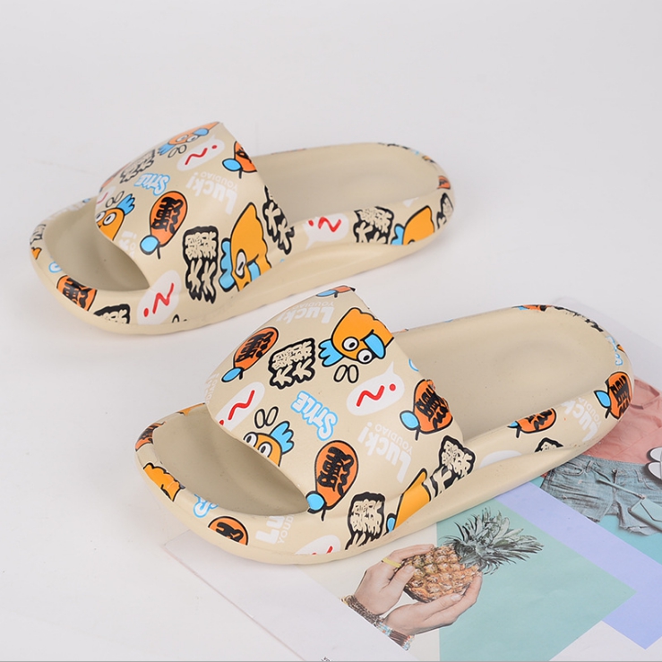 Dép quai ngang - Dép lê cho bé trai , bé gái - Mẫu mới ( Hình Mickey và gấu trúc) GG47