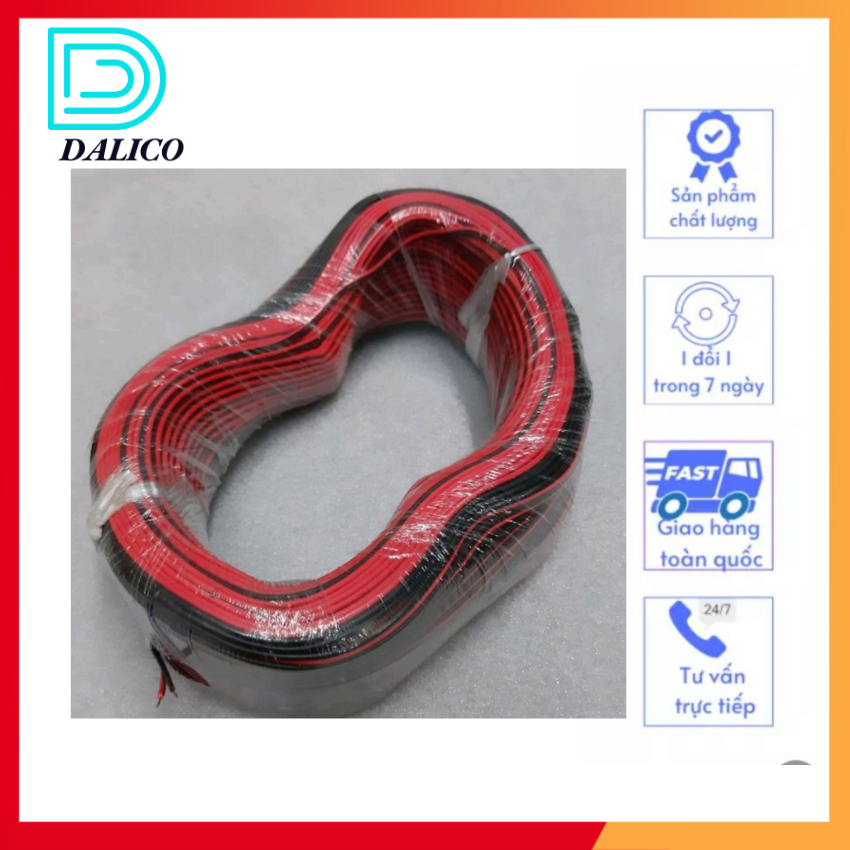 Dây điện nhỏ đỏ đen