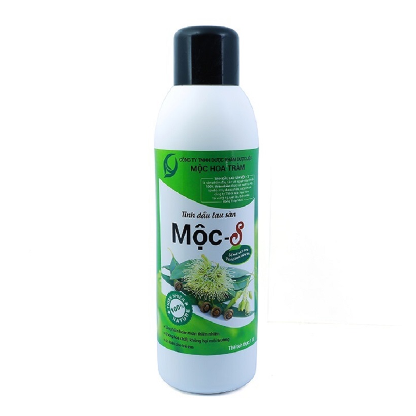 Nước lau sàn tinh dầu sát khuẩn MỘC S tốt cho trẻ em chai 1000ml