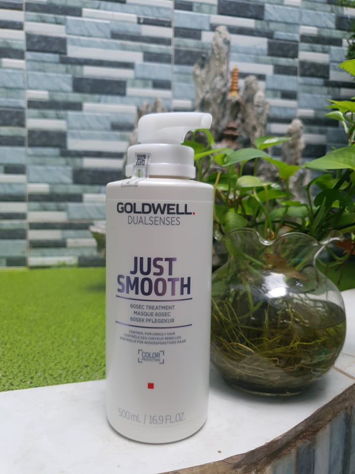 Dầu hấp tóc suôn mượt goldwell just smooth 500ml