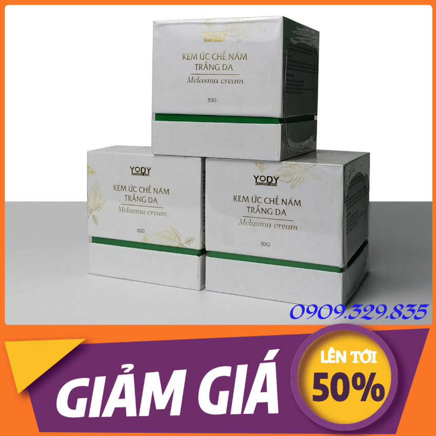 Kem ức chế nám Yody White Phương Anh - dưỡng sạch nám trắng da phục hồi cho da nám nặng