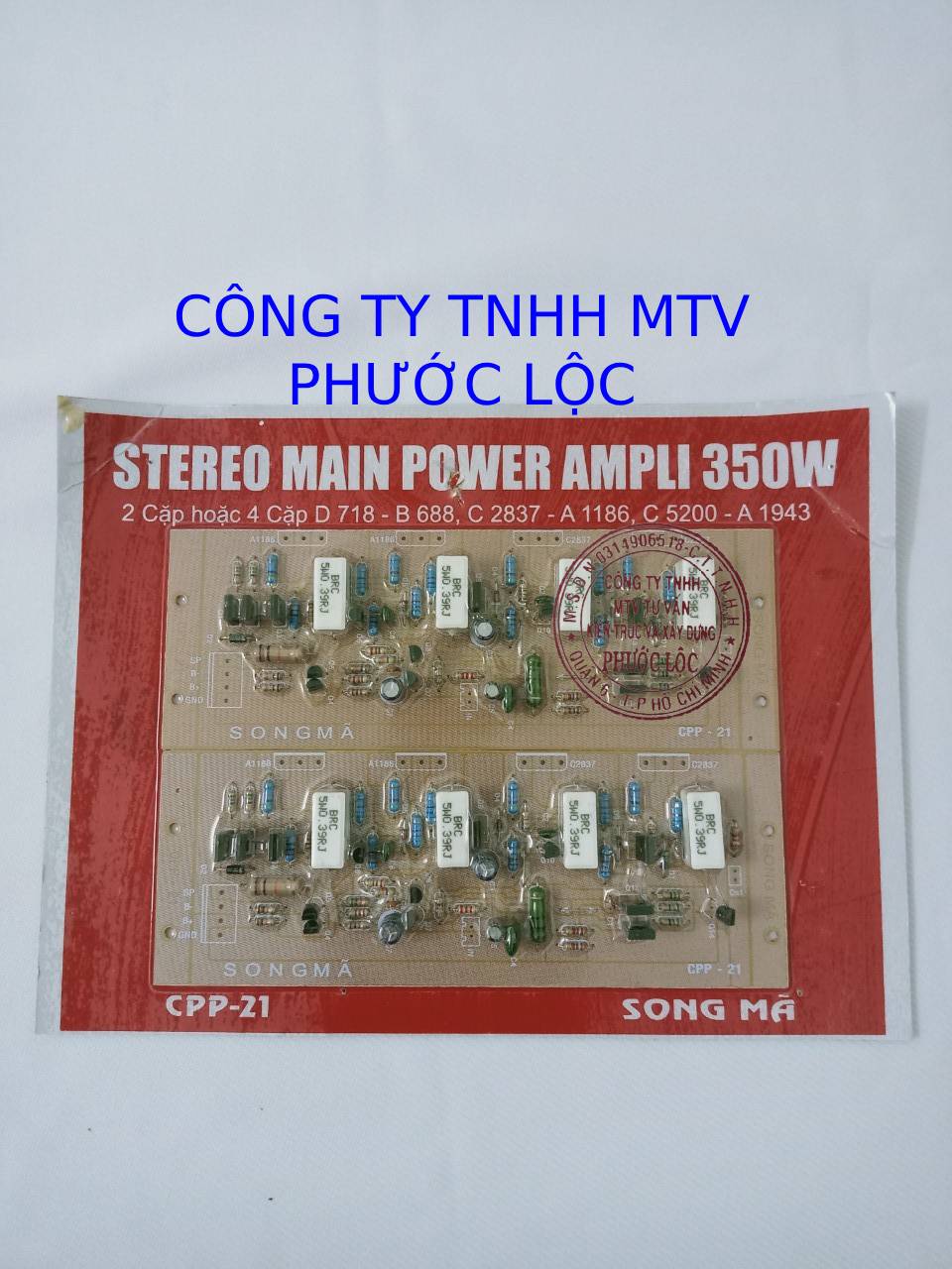 MẠCH AMPLY CÔNG SUẤT 8 SÒ 350W