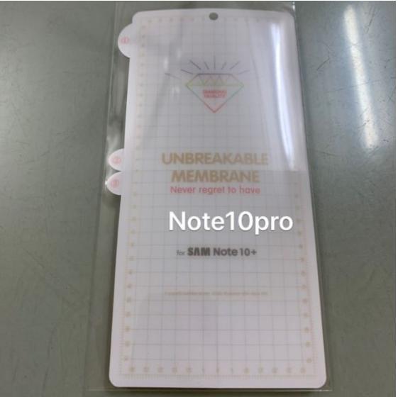 Miếng dán dẻo ppf cho samsung galaxy note 10 plus/ note 10+ 5g/ note 10 pro full màn hình mặt trước