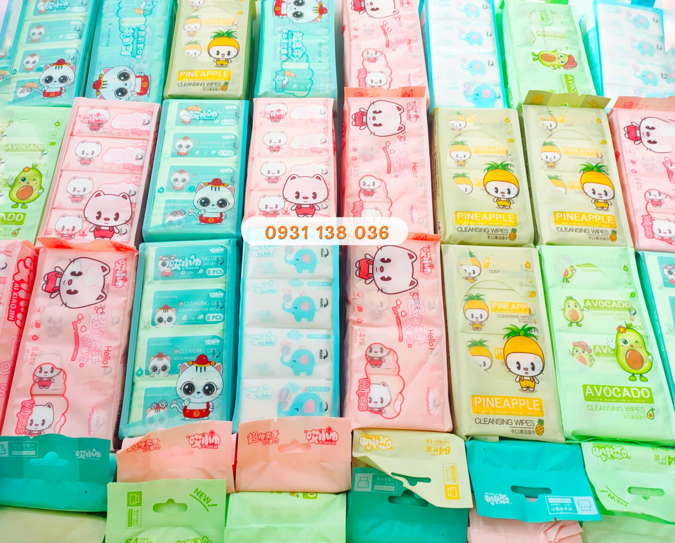 Khăn giấy mini thùng nguyên kiện 384 gói mini/ 48 lốc
