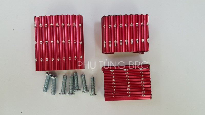 Nhôm màu bọc chân THẮNG, SỐ WAVE