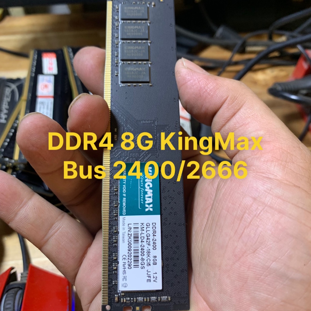Ram DDR4 PC 8G - Bus 2400 2666 Hiệu KingMax - Vi Tính Bắc Hải PC