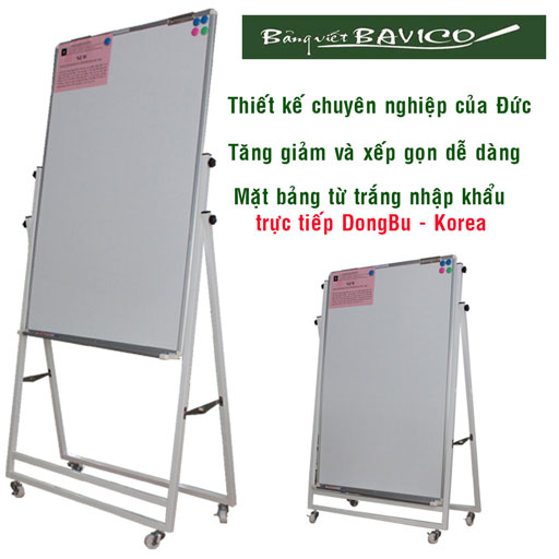  Bảng Flipchart kẹp giấy A0 viết bút lông từ Hàn Quốc 120x80