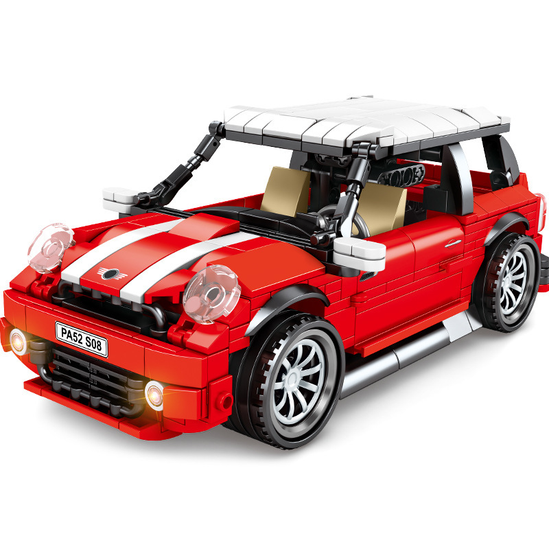1046 Đồ chơi lắp ghép non-Lego xe Mini Cooper