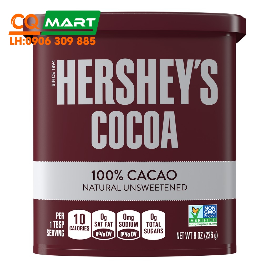 Bột Cacao Hershey s Cocoa Hộp 226g