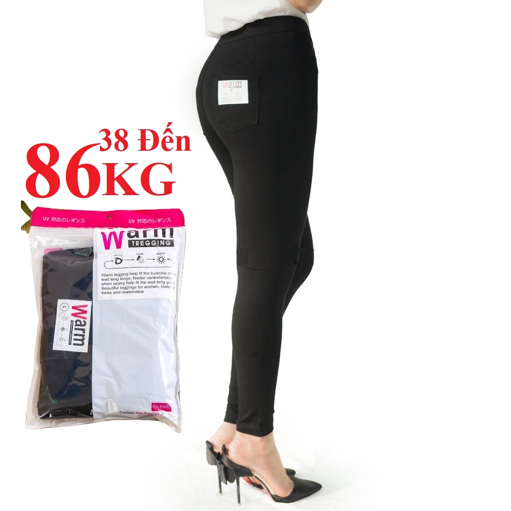 Quần Tregging Warm Quần Legging Warm có size To 90KG