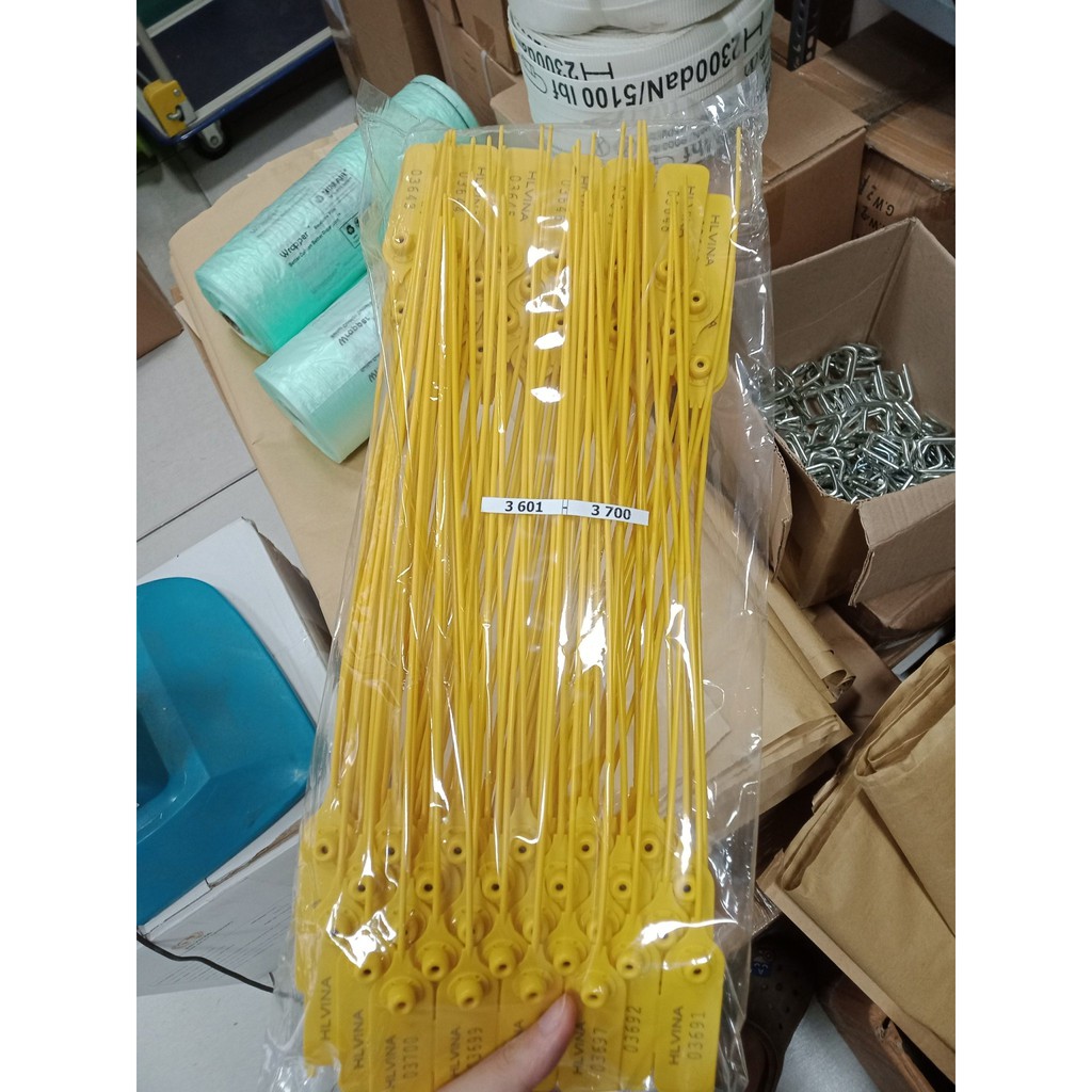 Seal Nhựa Niêm Phong Hàng Dây Rút Dẹt