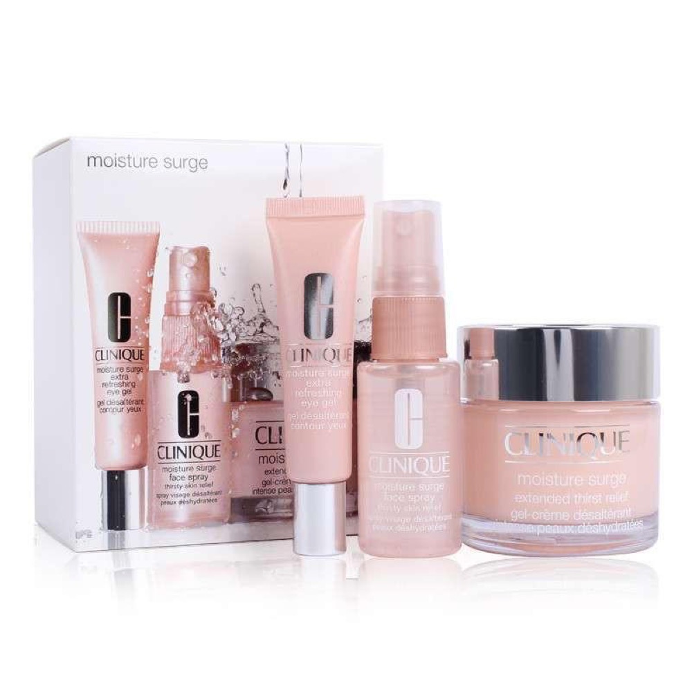 Set Kem dưỡng ẩm Clinique Moisture Surge 100H Fullsize )