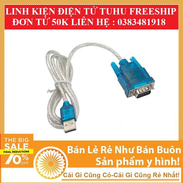 Dây Cáp Chuyển Đổi Từ Cổng Usb Sang rs232 25mm Rs232 chuyển đổi tín hiệu usb rs465