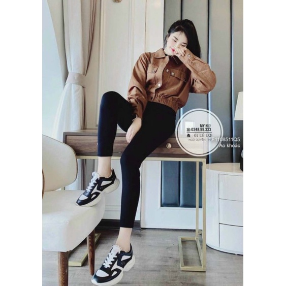 Áo khoác kaki gài nút lai bo 1108 q5