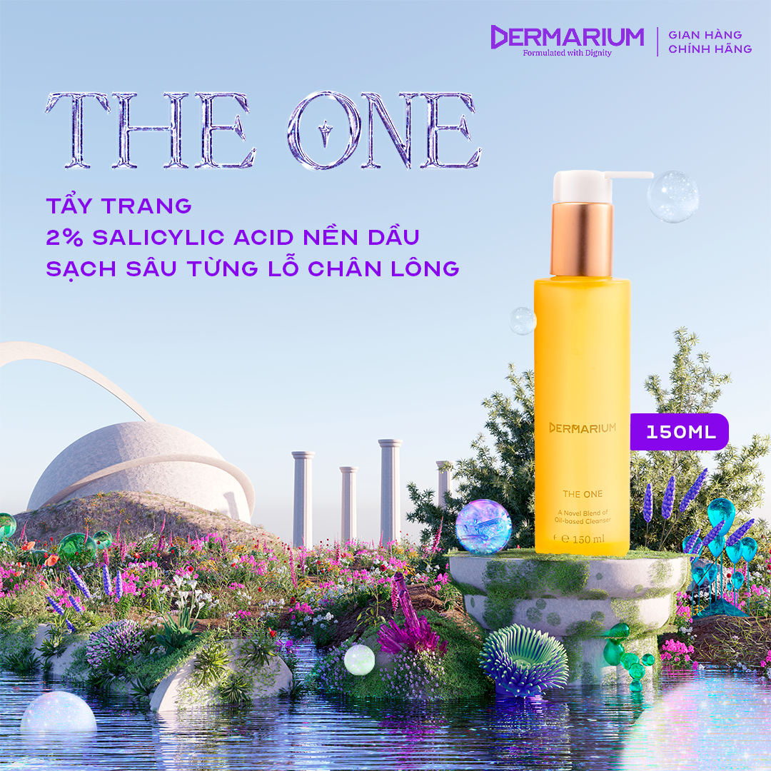 Dermarium the one - dầu tẩy trang 2% sa