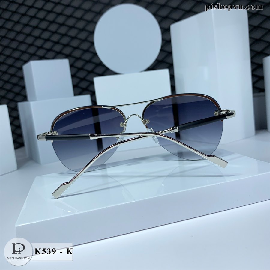 Kính KASAI nam thời trang cao cấp đi nắng ba màu K539 - Khói, Nâu, Xanh Lam