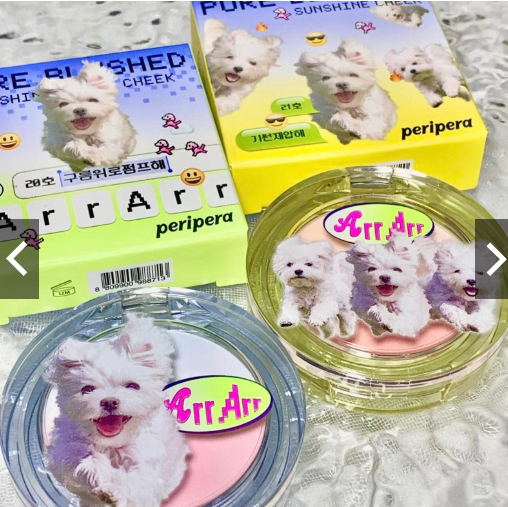 Phấn má hồng peripera pure blushed sunshine cheek