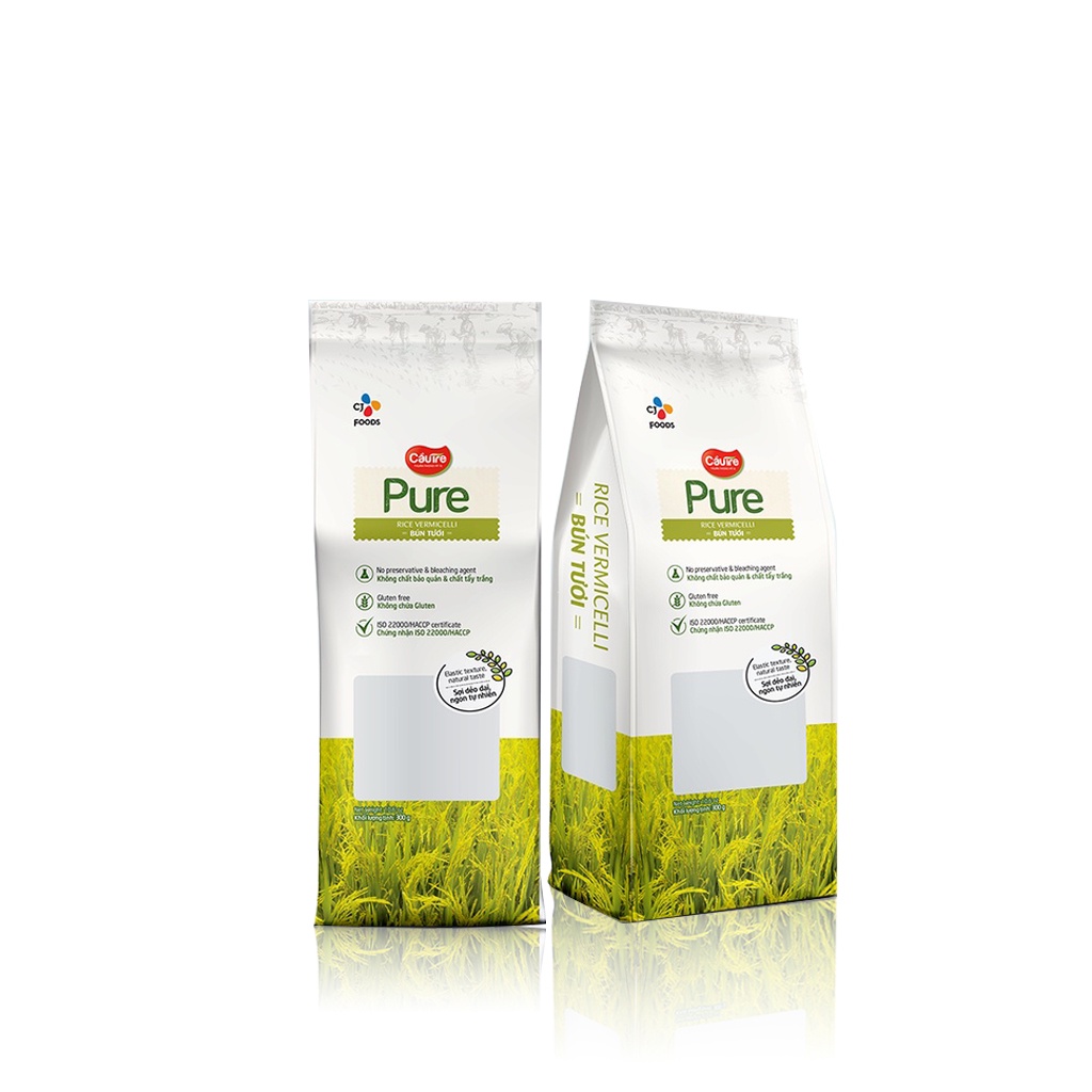 Bún gạo sấy khô cầu tre cj foods rice vermicelli 300g