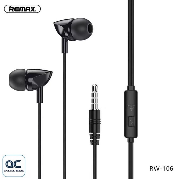 Tai nghe có dây Remax RW-106 chính hãng