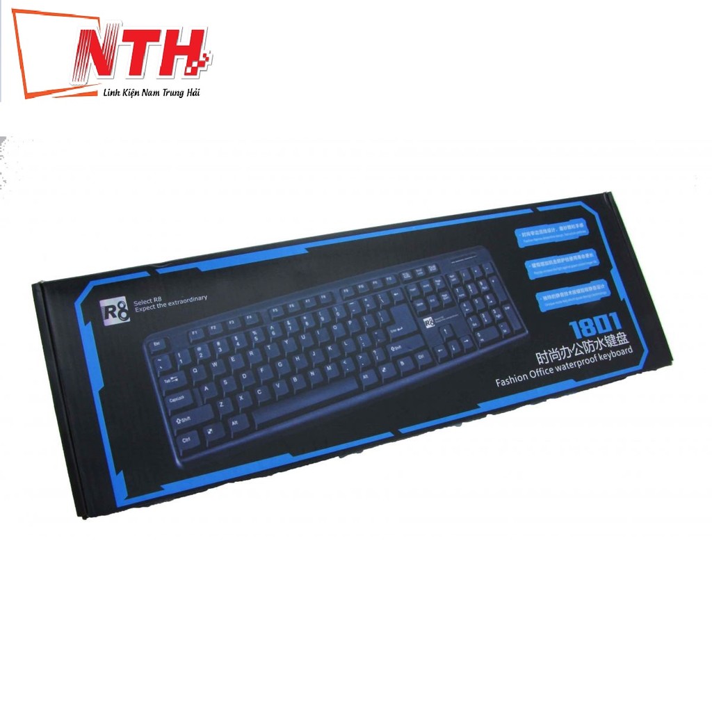 Bàn phím cơ bản r8 1801 cam kết sản phẩm đúng mô tả chất lượng đảm bảo an toàn đến sức khỏe người sử dụng