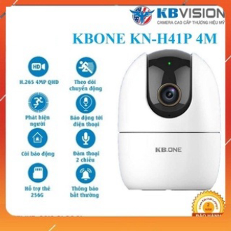 Camera ip wifi xoay 360 4mp kbone kn-h41p chính hãng bảo hành 24 tháng