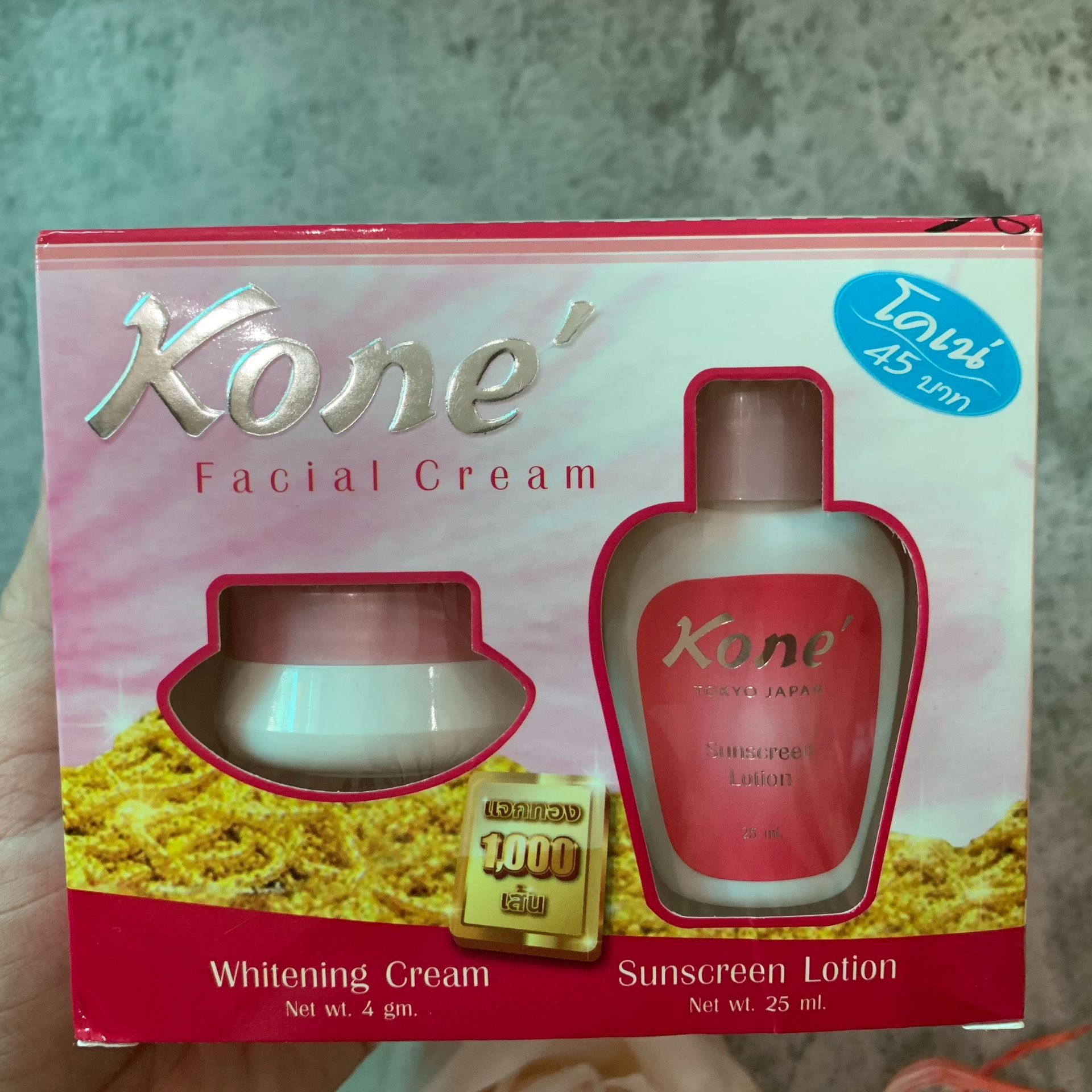 Kem kone thái lan chính hãng mờ nám tàn nhang-giảm mụn thâm-dưỡng trắng