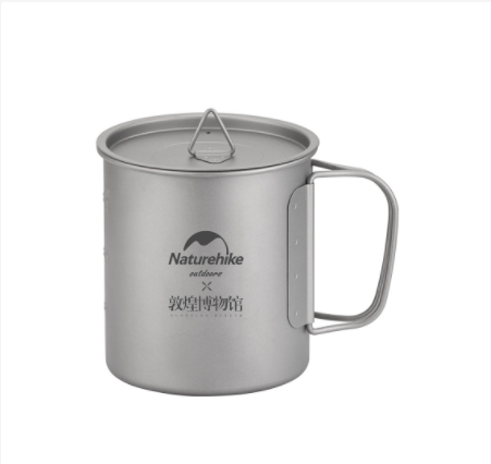 Cốc Titanium siêu nhẹ Glamping NatureHike NH21CJ013 (BST Đôn Hoàng)