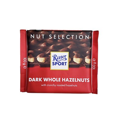 Socola Hạt Dẻ Ritter Sport Whole Hazelnuts Đức 100g Giá Tốt