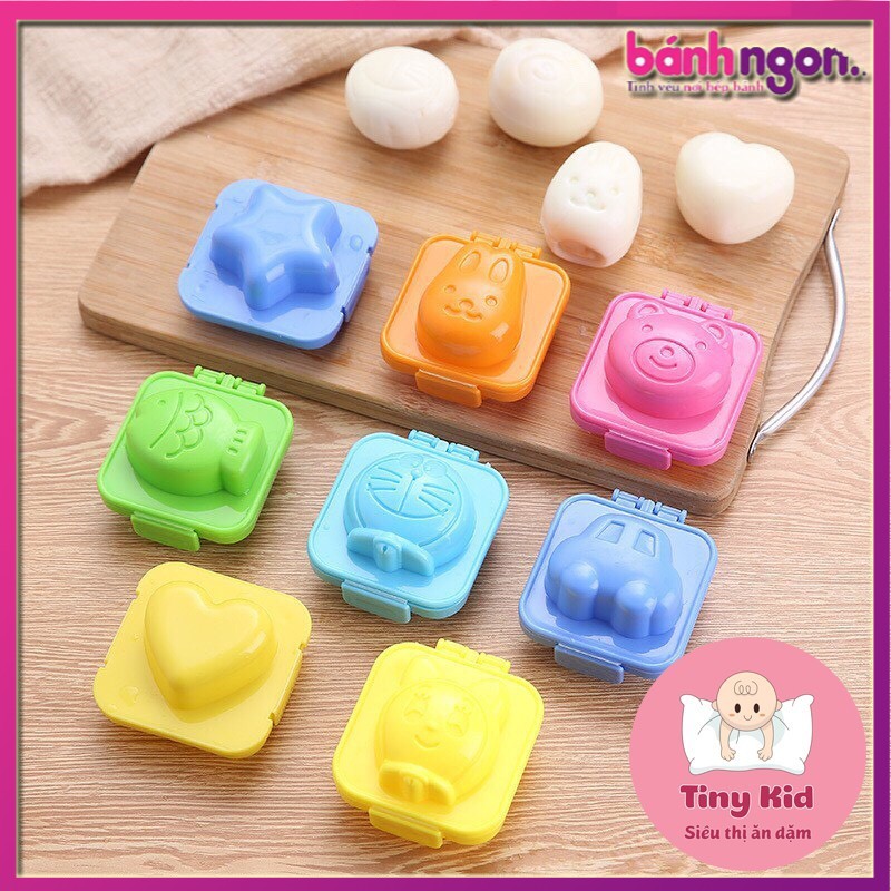 Khuôn Cơm, Khuôn Làm Bánh, Đậu Hũ Non, ép trứng cho bé ăn dặm
