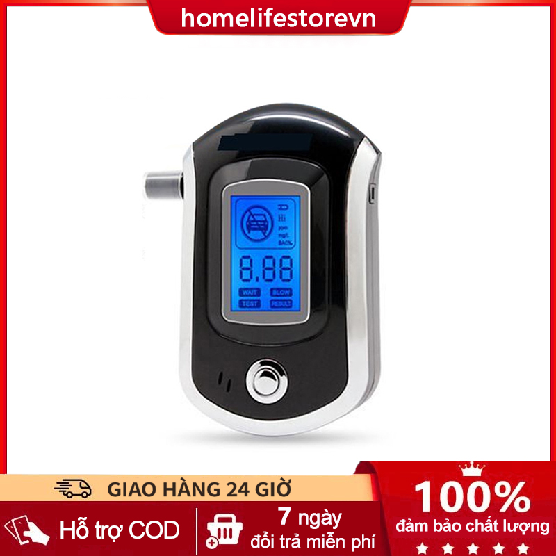 Máy sấy tóc cồn mới, máy đo nồng độ cồn kỹ thuật số chuyên nghiệp kiểm tra máy thở home