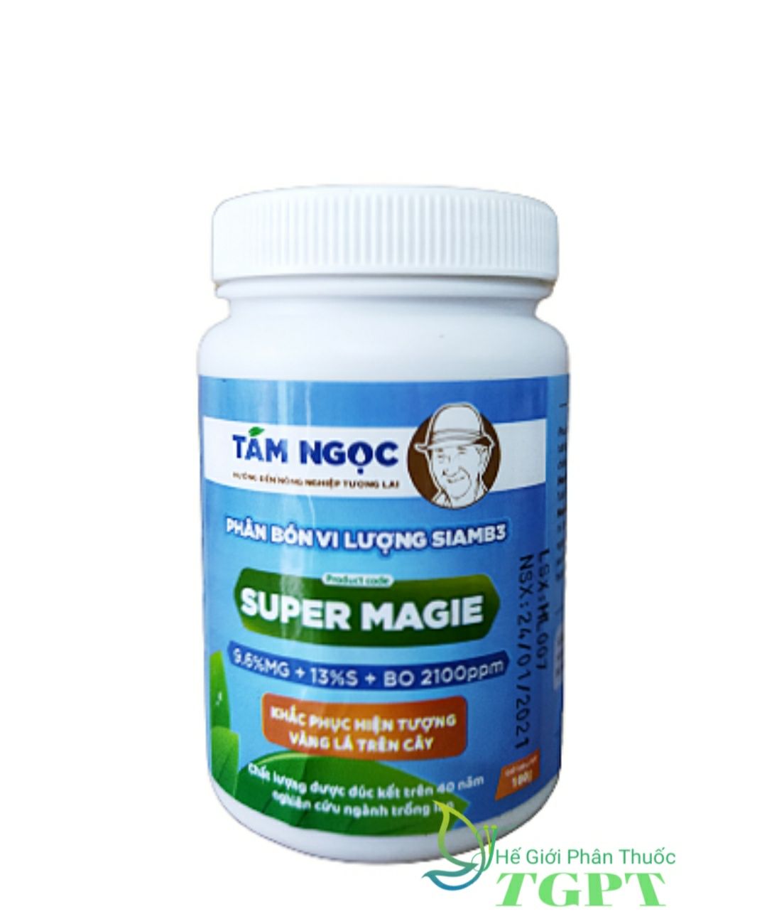 Phân bón Super Magie Sulfat - Super Magnisal - 100g