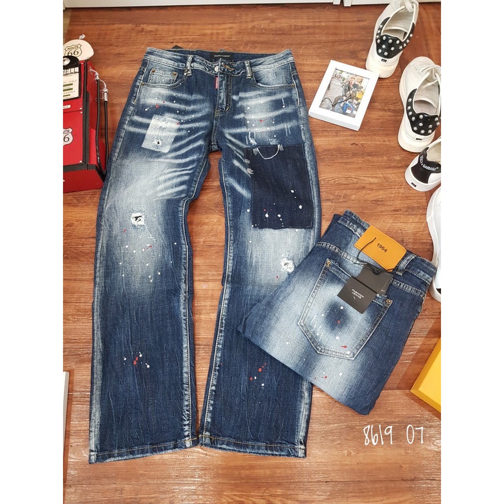 Quần bò xuông nam rách vá cực sò sịn, cam kết hàng đúng mô tả, chất lượng đảm bảo an toàn đến sức khỏe người sử dụng