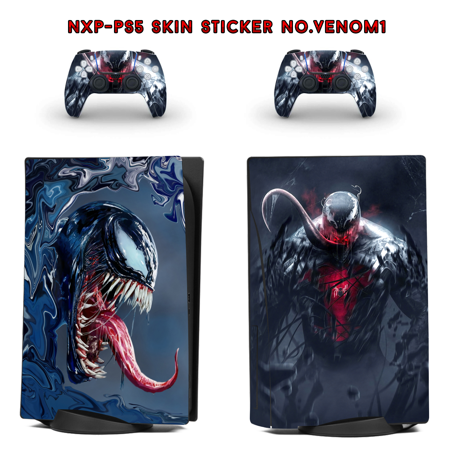 [PS5] Miếng dán máy game PS5 skin Venom