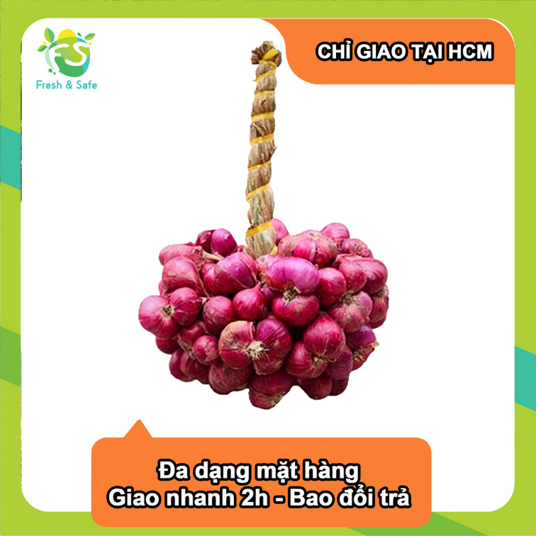 [Chỉ Giao HCM] Hành tím chùm - 450g