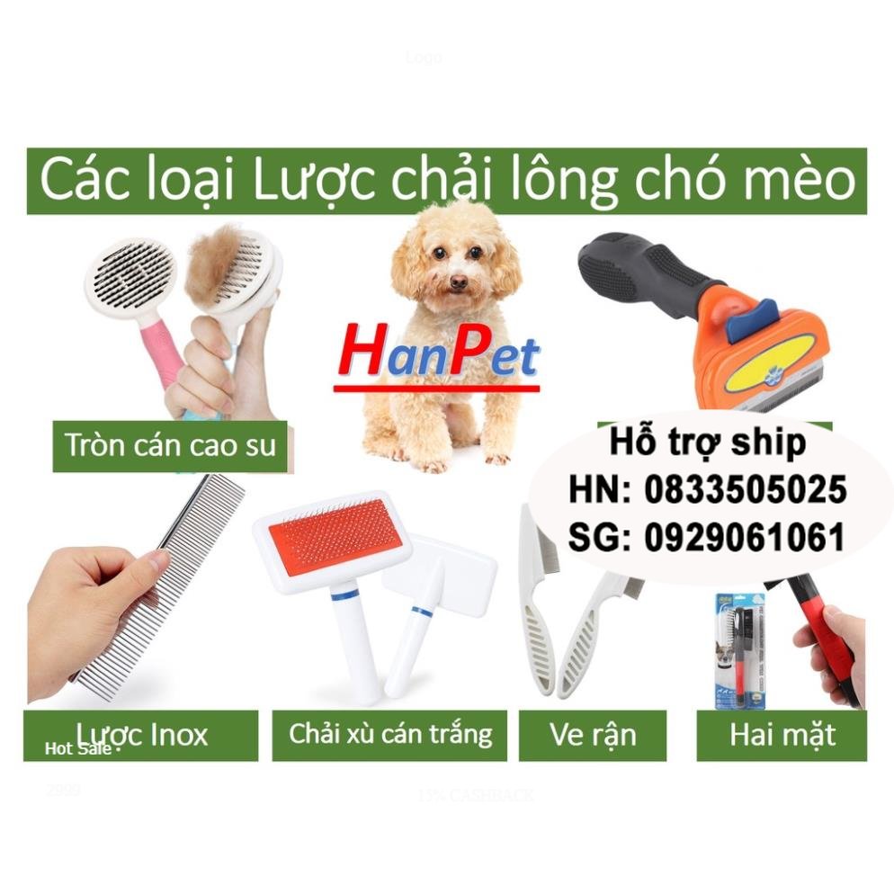 (Các loại) Lược chải lông chó mèo 1 chiếc lược cho chó mèo thú cưng