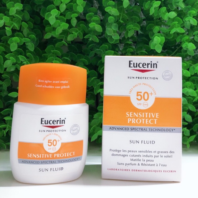 Kem chống nắng da mụn, nhạy cảm Eucerin ( lọ thấp )