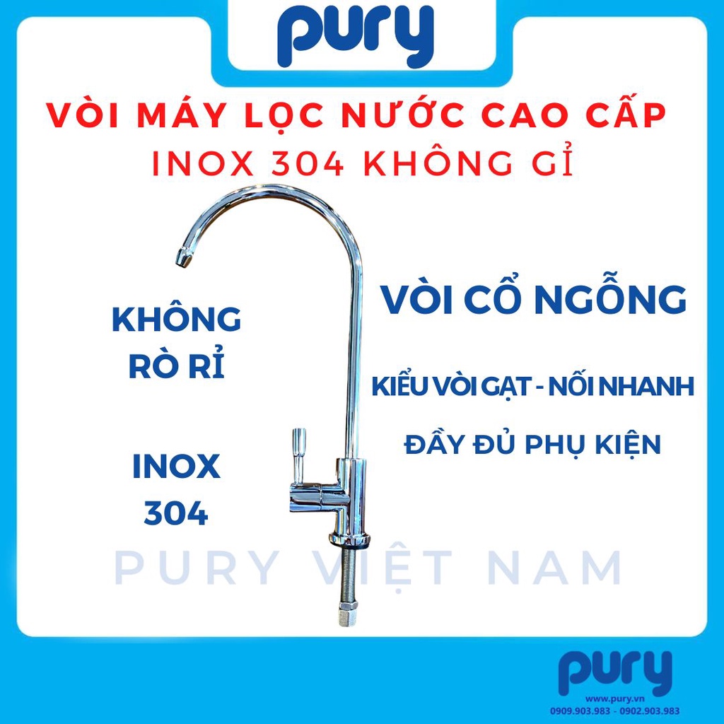 Vòi máy lọc nước inox