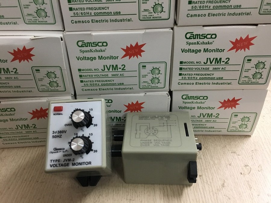 Rơle bảo vệ điện áp camsco jvm-2