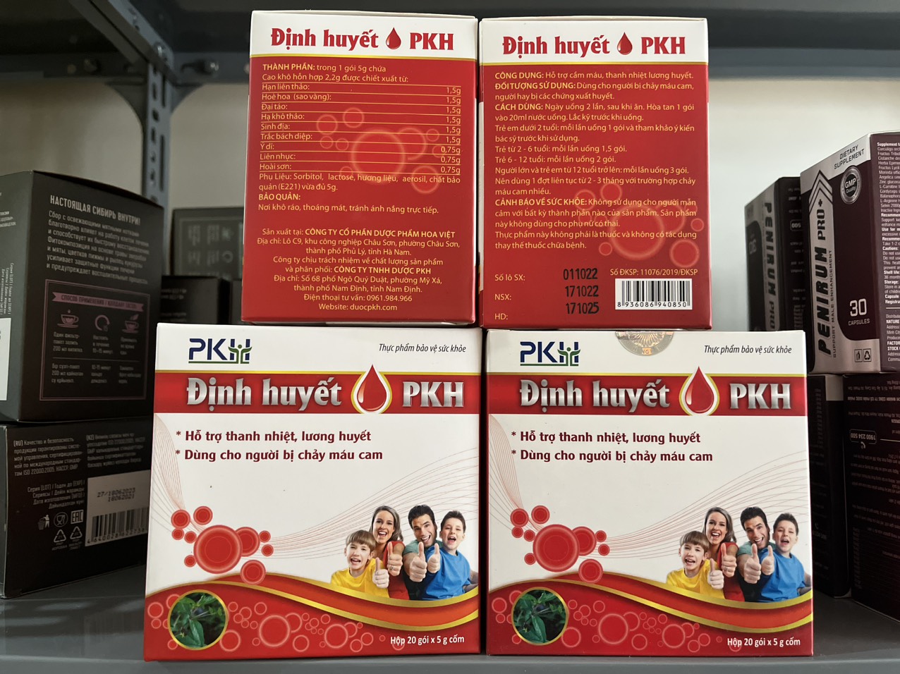 định huyết pkh hỗ trợ lương huyết hiệu quả