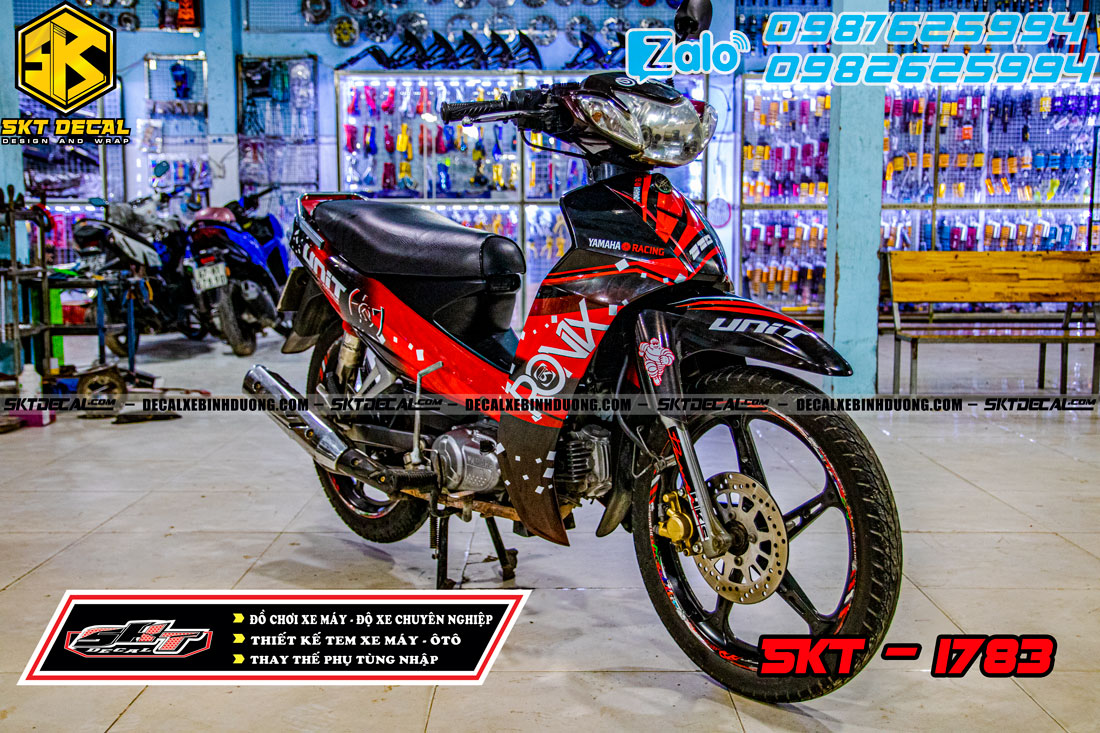 Tem trùm sirius đen đỏ trắng ronix