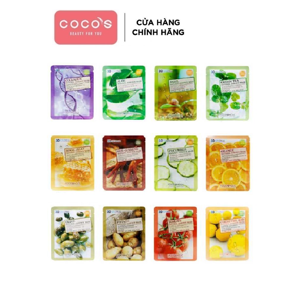 Mặt Nạ 3d Foodaholic Super Food Skin Care 23g