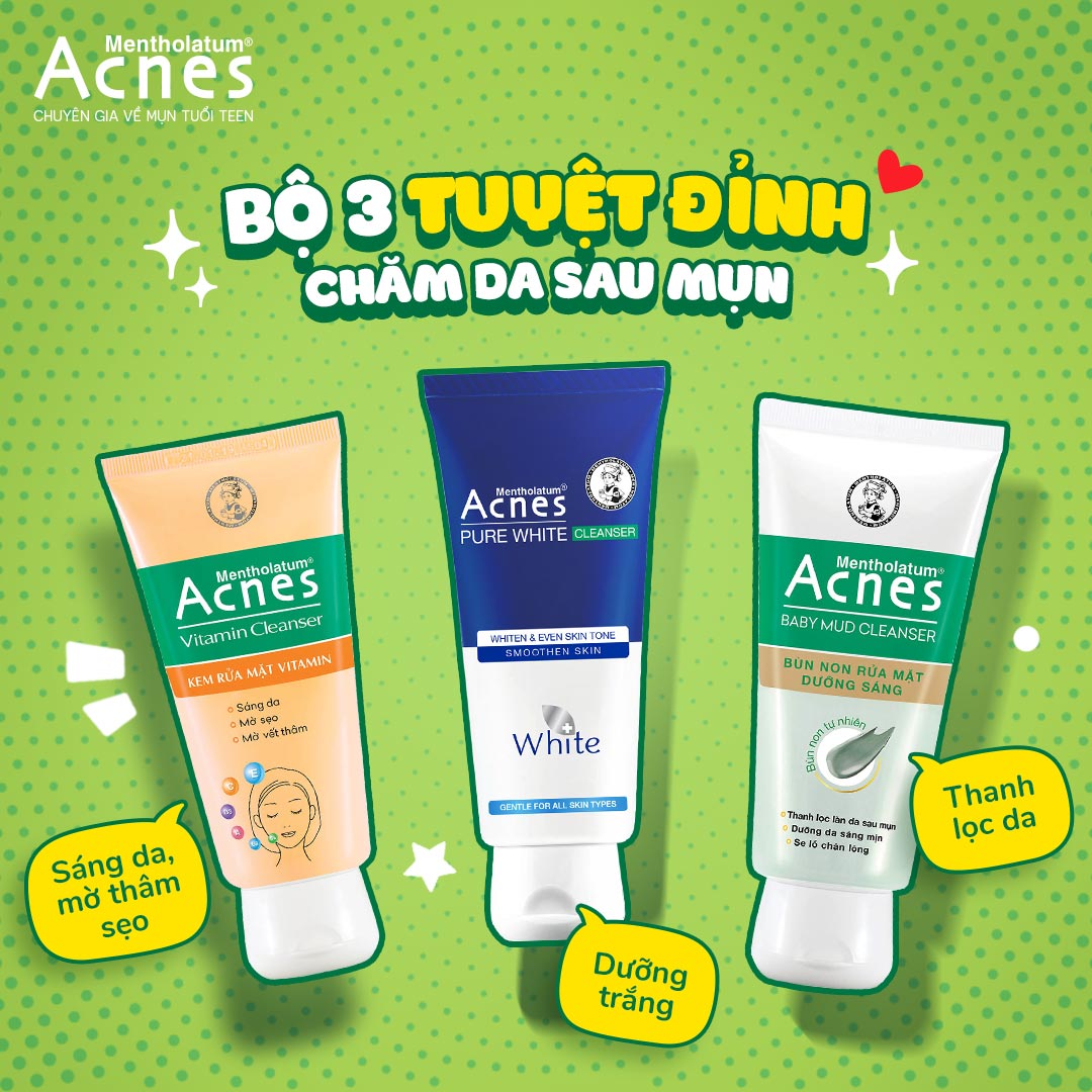 Sữa rửa mặt acnes