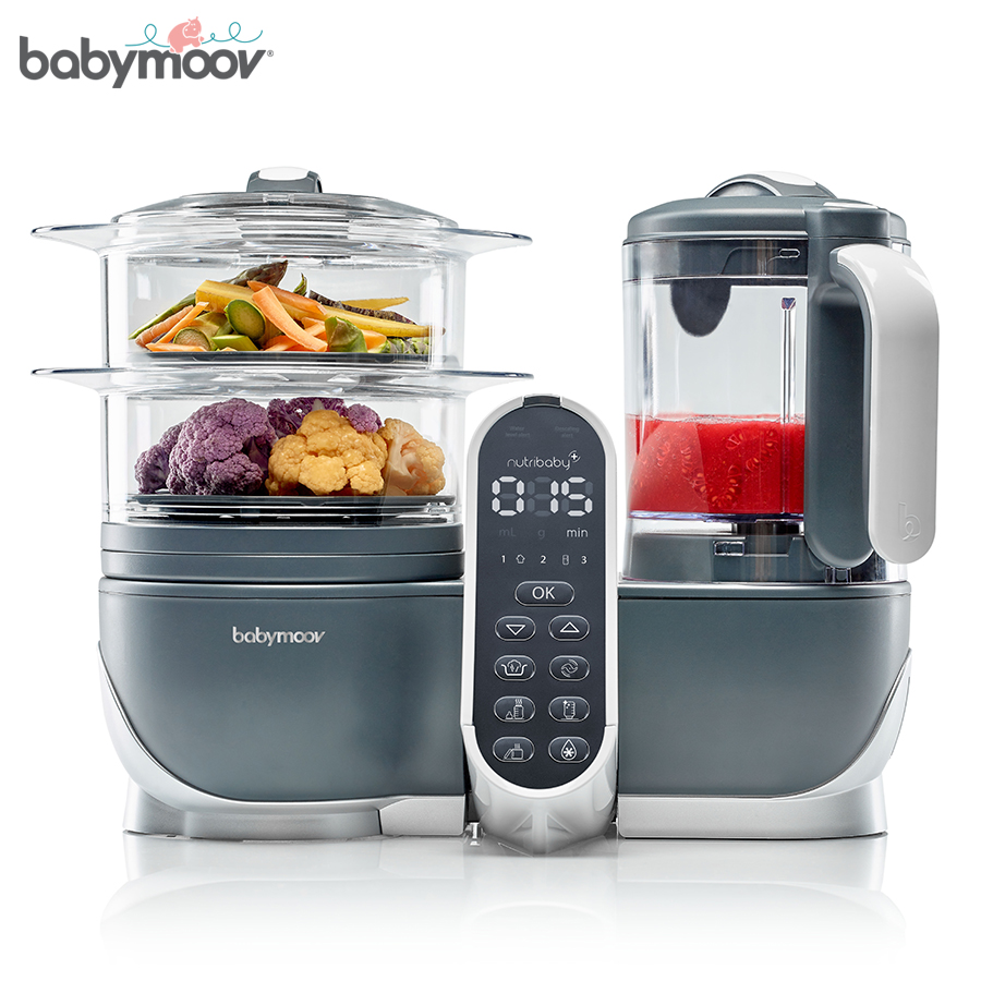 Máy xay hấp đa năng nutribaby 5in1 plus babymoov