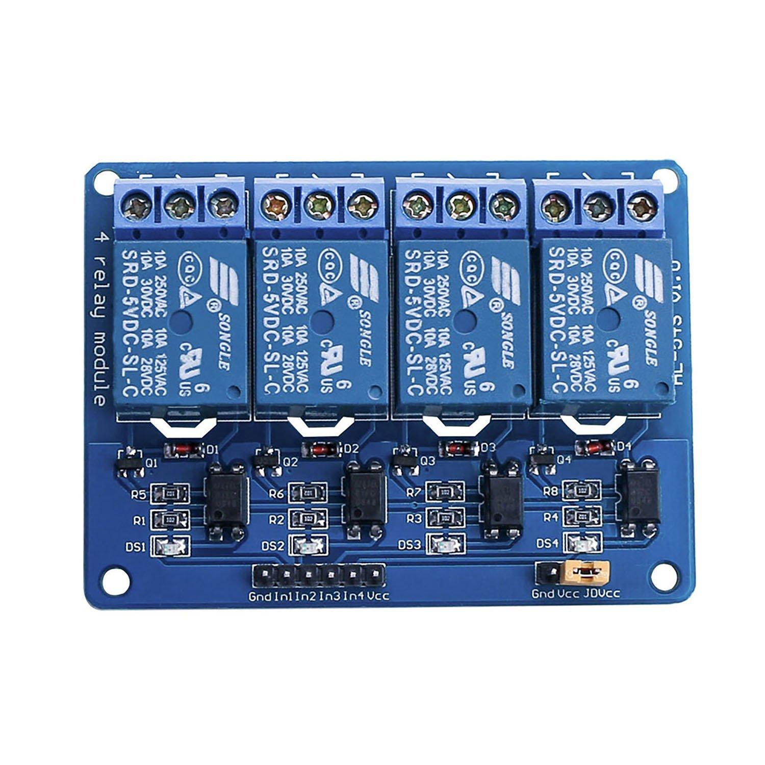 Relay 4 kênh 5v
