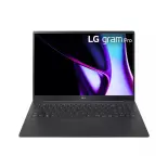Laptop LG Gram Pro 2024 16Z90SP-K.AH75A5/Intel Core Ultra 7 155H/Ram 16GB/512GB SSD/Intel Arc Graphics/16 Inch WQXGA/Đen - Hàng Chính Hãng