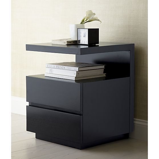 Tab đầu giường 2 ngăn sang chảnh, gỗ MDF phủ melamine