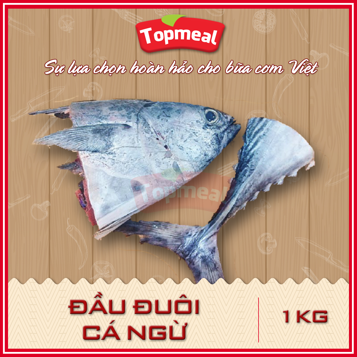 Hcm - đầu đuôi cá ngừ -